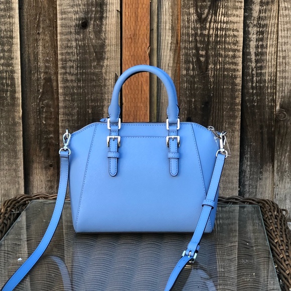 NWT Michael Kors medium ciara handbag French Blue - Picture 8 of 8